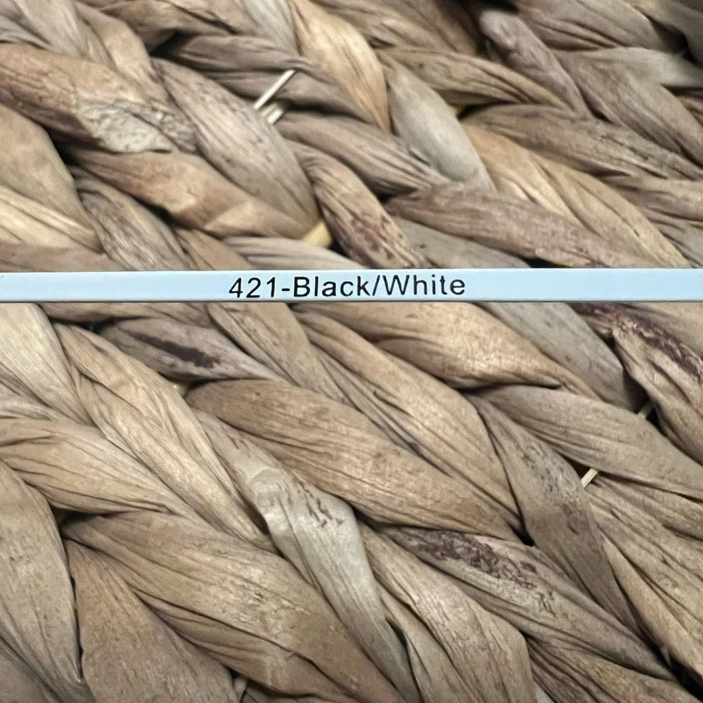 Etnia Barcelona frames 421 Black white FRAMES‎ ONLY with case